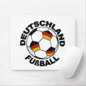 Tapis De Souris Conception du Deutschland Fußball (Avec souris)