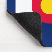 Tapis De Souris Conception du drapeau de l'État du Colorado (Coin)