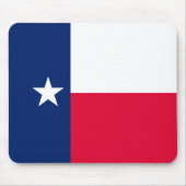 Tapis De Souris Conception du drapeau de l'État du Texas (Devant)