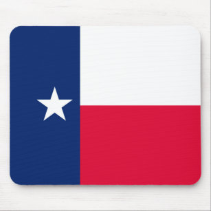 Tapis De Souris Conception du drapeau de l'État du Texas