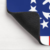 Tapis De Souris Conception du drapeau nautique américain (Coin)