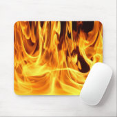 Tapis De Souris Conception du feu de Mousepad (Avec souris)