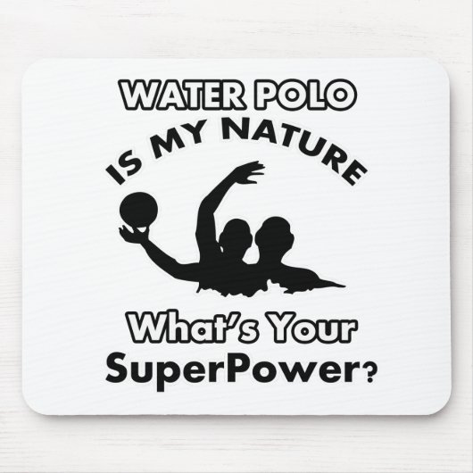 Tapis De Souris conception du water polo (Devant)