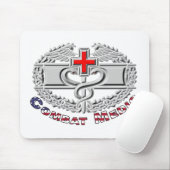 Tapis De Souris Conception d'un insigne de médaille de combat spéc (Avec souris)