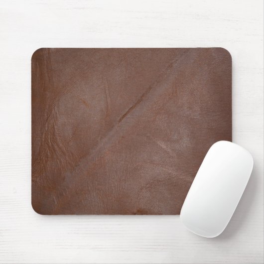 Tapis De Souris Conception en cuir 2D avec échantillon photo (Avec souris)