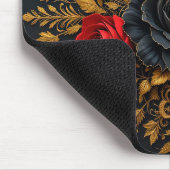 Tapis De Souris Conception florale élégante (Coin)