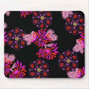 Tapis De Souris conception florale japonaise