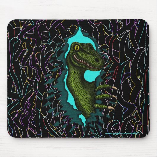 Tapis De Souris Conception fraîche de mousepad de dinosaure de (Devant)