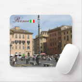 Tapis De Souris Conception fraîche de mousepad de Rome Italie (Avec souris)