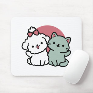 Tapis De Souris Conception "Fur-Real Friends Forever"