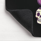 Tapis De Souris Conception graphique d'humour d'Halloween crâne de (Coin)