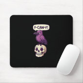 Tapis De Souris Conception graphique d'humour d'Halloween crâne de (Avec souris)