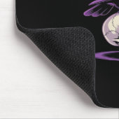 Tapis De Souris Conception graphique d'humour d'Halloween de crâne (Coin)