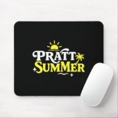 Tapis De Souris Conception Graphique Drôle Pratt Été (Avec souris)