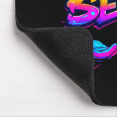 Tapis De Souris Conception graphique drôle Six Seven 67 6 7 Mème M (Coin)