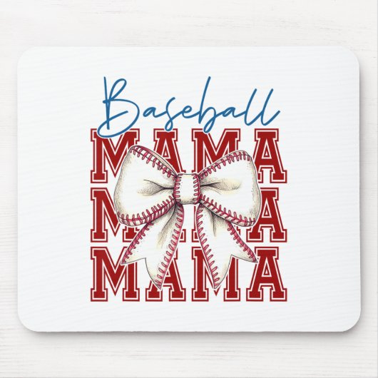 Tapis De Souris Conception graphique unique de Bysebyll Mama Bow (Devant)