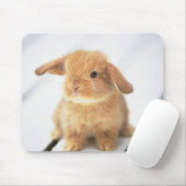Tapis De Souris Conception heureuse de Pâques de lapin mignon de (Avec souris)