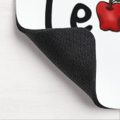 Tapis De Souris Conception heureuse lunatique rouge d'Apple de (Coin)