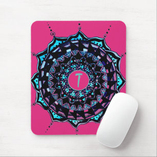 Tapis De Souris Conception initiale personnalisée du mandala