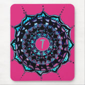 Tapis De Souris Conception initiale personnalisée du mandala (Devant)