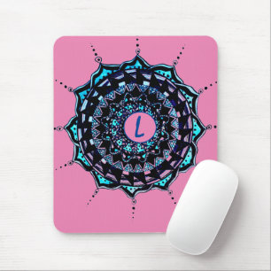 Tapis De Souris Conception initiale personnalisée du mandala