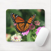 Tapis De Souris Conception magnifique de papillon de monarque (Avec souris)