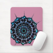 Tapis De Souris Conception Mandala (Avec souris)
