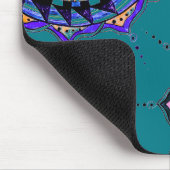 Tapis De Souris Conception Mandala (Coin)