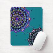 Tapis De Souris Conception Mandala (Avec souris)