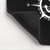 Tapis De Souris Conception maritime d'ancrage comp avec comp capit (Coin)