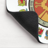 Tapis De Souris Conception maya de calendrier (Coin)