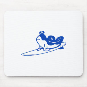 Tapis De Souris Conception minimaliste pour les surfeurs. Mudskipp