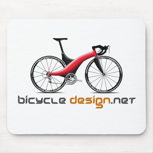 Tapis De Souris Conception Mousepad de bicyclette (Devant)