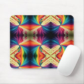 Tapis De Souris CONCEPTION MULTI COULEUR Mousepad (Avec souris)