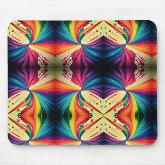 Tapis De Souris CONCEPTION MULTI COULEUR Mousepad (Devant)
