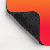 Tapis De Souris Conception Ombre rouge chaud (Coin)