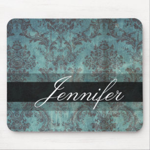 Tapis De Souris Conception personnalisable de damassé