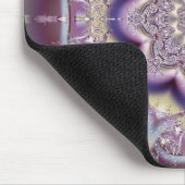 Tapis De Souris Conception pourpre d'art abstrait (Coin)