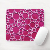 Tapis De Souris Conception pourpre de cercle (Avec souris)