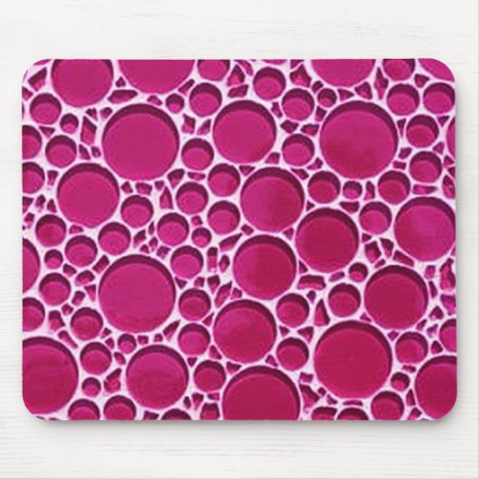 Tapis De Souris Conception pourpre de cercle (Devant)