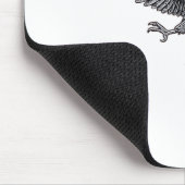 Tapis De Souris Conception propre minimale F Caw F (Coin)