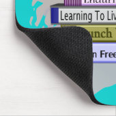 Tapis De Souris Conception retirée de livres de professeur "pile (Coin)
