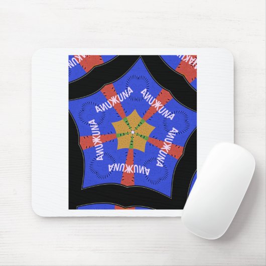 Tapis De Souris Conception Tribale Africaine : Hakuna Matata (Avec souris)