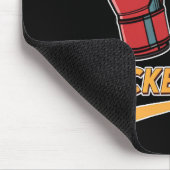 Tapis De Souris Conception unique de gant de boxe de kickboxing (Coin)