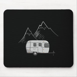 Tapis De Souris Conceptions Cascadian Traile de camping Airstream