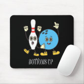 Tapis De Souris Conceptions de bowling motivationnelles mignonnes (Avec souris)