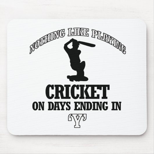 Tapis De Souris Conceptions de CRICKET (Devant)