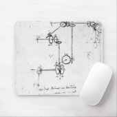 Tapis De Souris Conceptions de machines, fol. 399v-b (Avec souris)