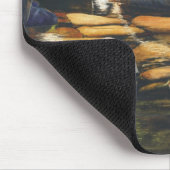 Tapis De Souris Conceptions de rivière et de faune de Mary Rollins (Coin)