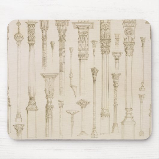 Tapis De Souris Conceptions en bois persanes et turques de (Devant)